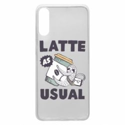 Чехол для Samsung A70 Usual milk - PrintSalon