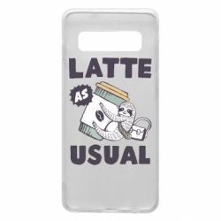 Чехол для Samsung S10 Usual milk - PrintSalon