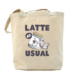 Шоппер Usual milk - PrintSalon