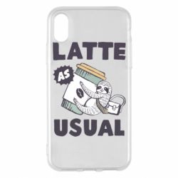 Чехол для iPhone X/Xs Usual milk - PrintSalon