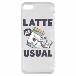 Чехол для iPhone5/5S/SE Usual milk - PrintSalon