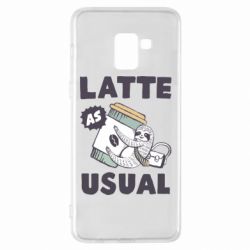 Чехол для Samsung A8+ 2018 Usual milk - PrintSalon