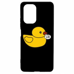 Чехол для Xiaomi Poco F3/K40 Утка матерится - PrintSalon