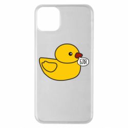 Чехол для iPhone 11 Pro Max Утка матерится - PrintSalon