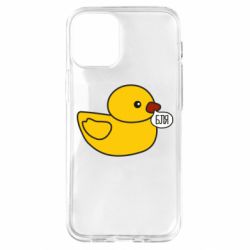 Чехол для iPhone 12 mini Утка матерится