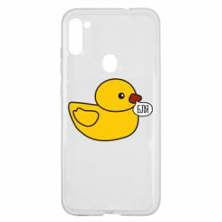 Чехол для Samsung A11/M11 Утка матерится