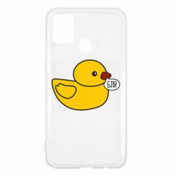 Чехол для Samsung M31 Утка матерится - PrintSalon