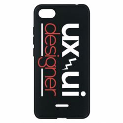 Чехол для Xiaomi Redmi 6A UX UI Designer - PrintSalon