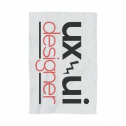 Полотенце с принтом UX UI Designer - PrintSalon