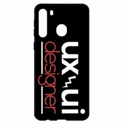 Чехол для Samsung A21 UX UI Designer - PrintSalon