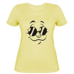 Жіноча футболка В окулярах - PrintSalon