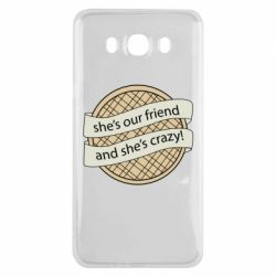Чохол для Samsung J7 2016 Вафлі дуже дивні справи - PrintSalon
