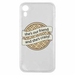 Чохол для iPhone XR Вафлі дуже дивні справи - PrintSalon