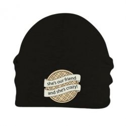 Шапка флісова Вафлі дуже дивні справи - PrintSalon