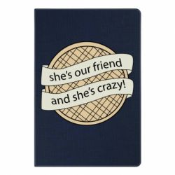 Блокнот з принтом Вафлі дуже дивні справи - PrintSalon