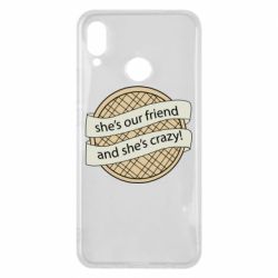 Чехол для Huawei P Smart Plus 2018 Вафля очень странные дела - PrintSalon