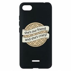 Чехол для Xiaomi Redmi 6A Вафля очень странные дела - PrintSalon