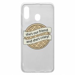 Чохол для Samsung A20 Вафлі дуже дивні справи - PrintSalon