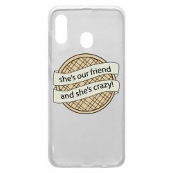 Чохол для Samsung A30 Вафлі дуже дивні справи - PrintSalon