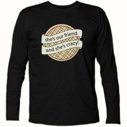 Футболка з довгим рукавом Вафлі дуже дивні справи - PrintSalon