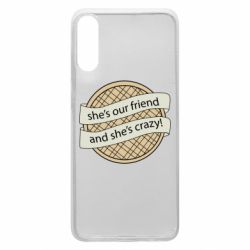 Чохол для Samsung A70 Вафлі дуже дивні справи - PrintSalon