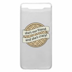 Чохол для Samsung A80 Вафлі дуже дивні справи - PrintSalon