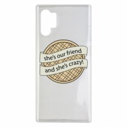 Чехол для Samsung Note 10 Plus Вафля очень странные дела - PrintSalon