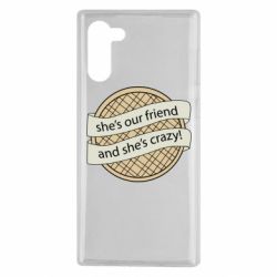 Чехол для Samsung Note 10 Вафля очень странные дела - PrintSalon