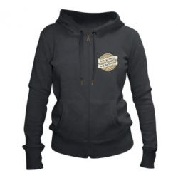 Жіноче худі на блискавці Вафлі дуже дивні справи - PrintSalon