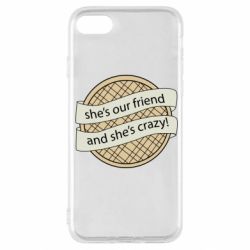 Чехол для iPhone SE 2020 Вафля очень странные дела - PrintSalon