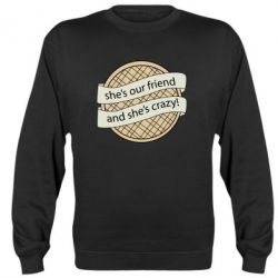 Світшот Вафлі дуже дивні справи - PrintSalon