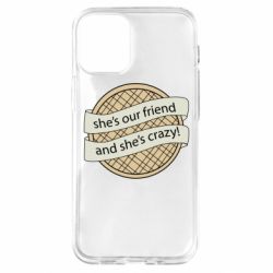 Чехол для iPhone 12 mini Вафля очень странные дела - PrintSalon