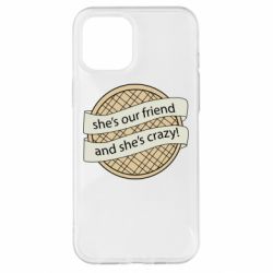 Чехол для iPhone 12 Pro Max Вафля очень странные дела - PrintSalon