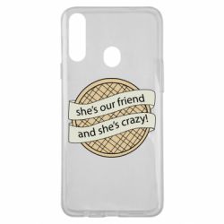 Чехол для Samsung A20s Вафля очень странные дела - PrintSalon