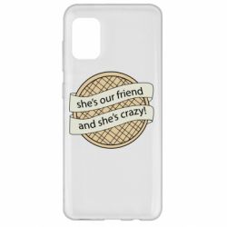 Чехол для Samsung A31 Вафля очень странные дела - PrintSalon