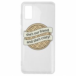 Чехол для Samsung A41 Вафля очень странные дела - PrintSalon