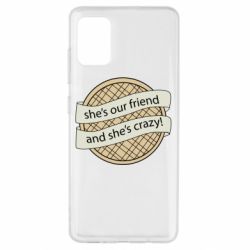 Чехол для Samsung A51 Вафля очень странные дела - PrintSalon