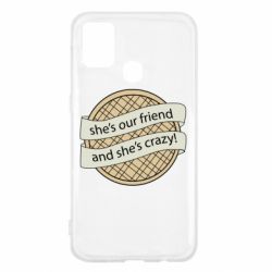 Чехол для Samsung M31 Вафля очень странные дела - PrintSalon