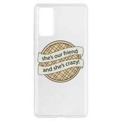 Чехол для Samsung S20 FE Вафля очень странные дела - PrintSalon