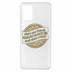 Чехол для Samsung S20+ Вафля очень странные дела - PrintSalon