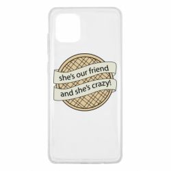 Чехол для Samsung Note 10 Lite Вафля очень странные дела - PrintSalon