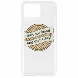 Чехол для Oppo Reno 4 Lite Вафля очень странные дела - PrintSalon