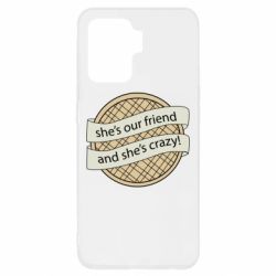 Чехол для Oppo Reno 5 Lite Вафля очень странные дела - PrintSalon