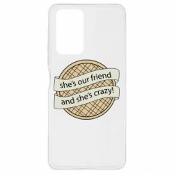 Чехол для Xiaomi Redmi Note 10 Pro Вафля очень странные дела - PrintSalon