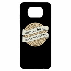 Чехол для Xiaomi Poco X3 Вафля очень странные дела - PrintSalon