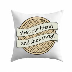 Подушка Вафлі дуже дивні справи - PrintSalon