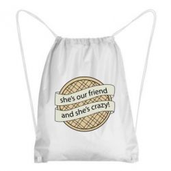 Рюкзак-мішок Вафлі дуже дивні справи - PrintSalon