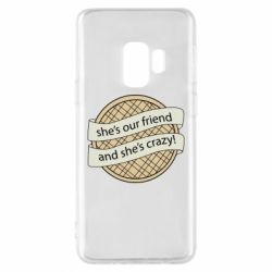 Чехол для Samsung S9 Вафля очень странные дела - PrintSalon