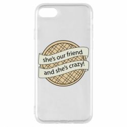 Чохол для iPhone 8 Вафлі дуже дивні справи - PrintSalon