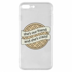 Чохол для iPhone 8 Plus Вафлі дуже дивні справи - PrintSalon